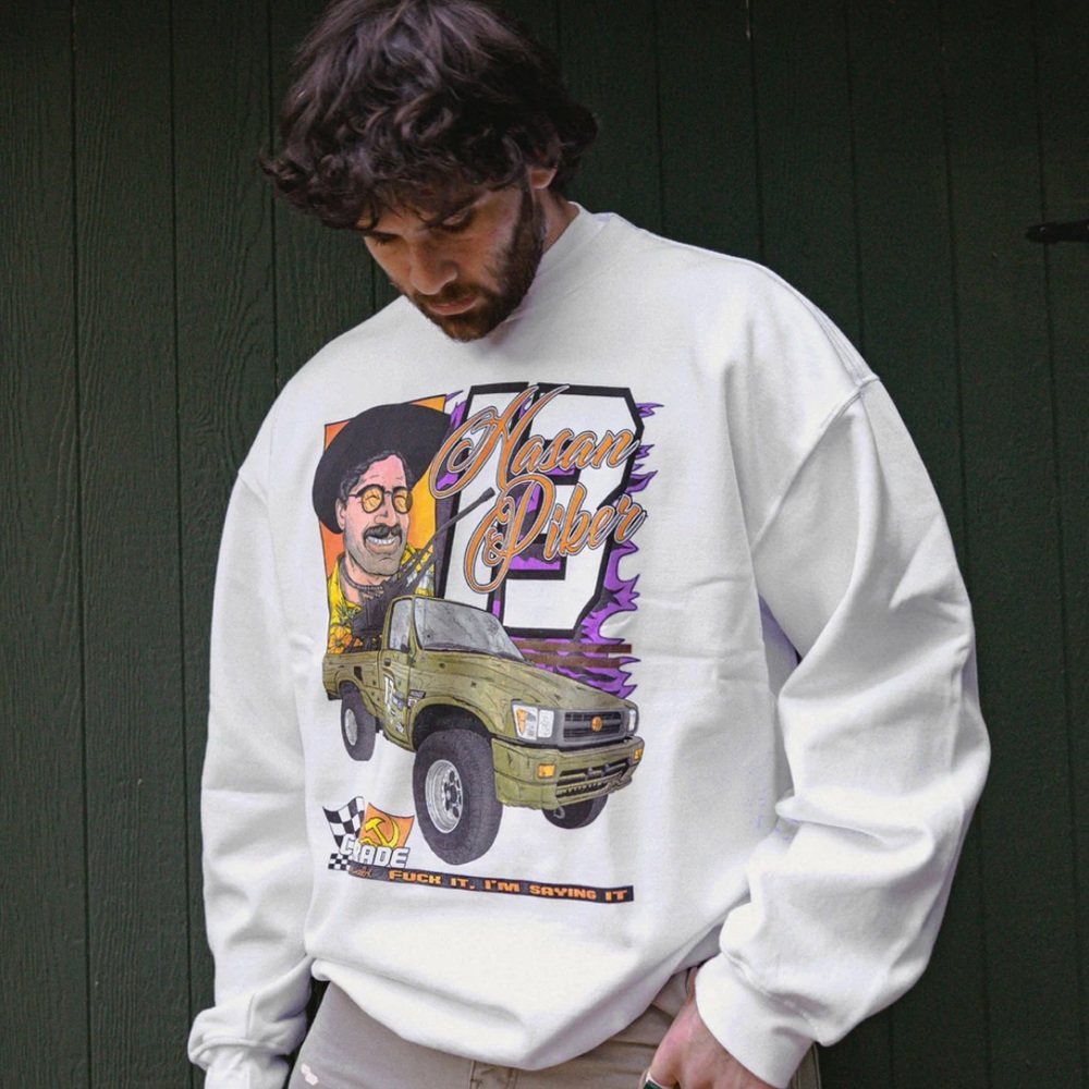 Hasan Piker Crew Neck Sweatshirt